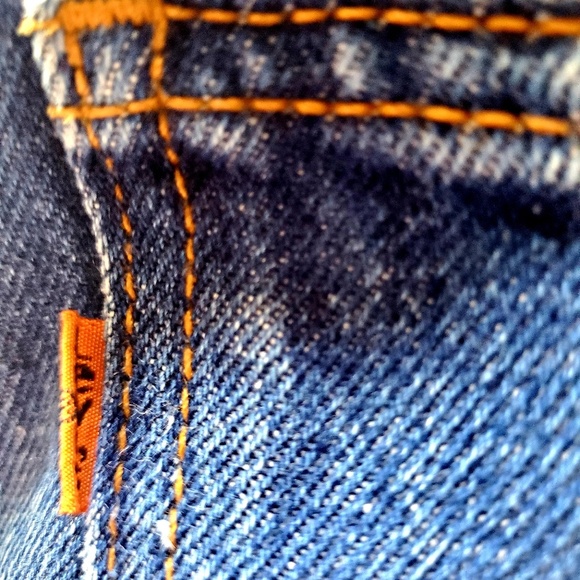 VINTAGE LEVI'S 505 ORANGE TAB JEANS ~🎊HP🎊 - Picture 4 of 7